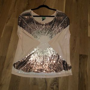 H&M sequin top
